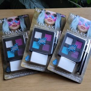 FUN WORLD 3 pack Galaxy water activated makeup kits. NwT.